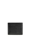 shiny leather card holder