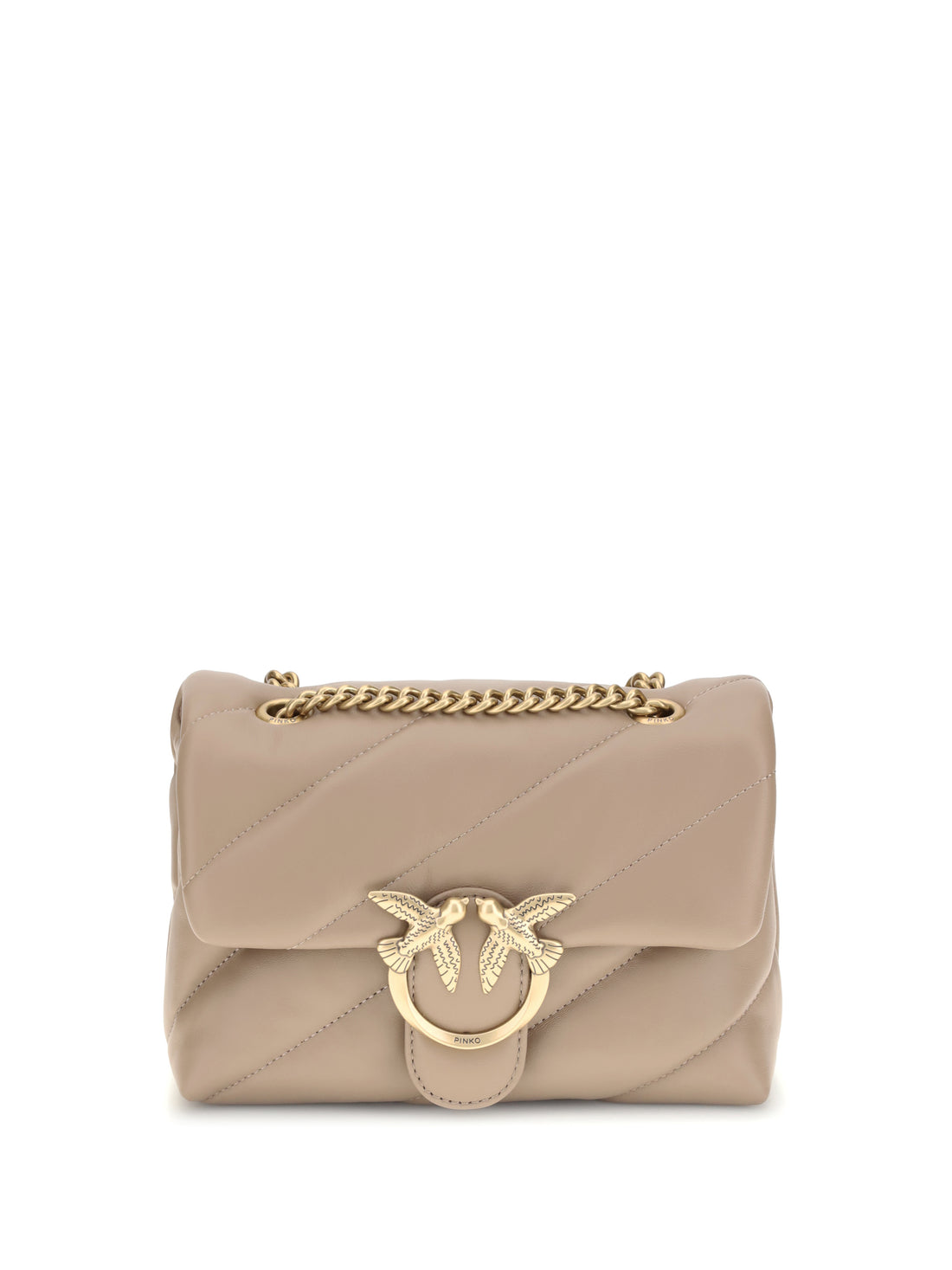 PINKO OS love mini puff shoulder bag