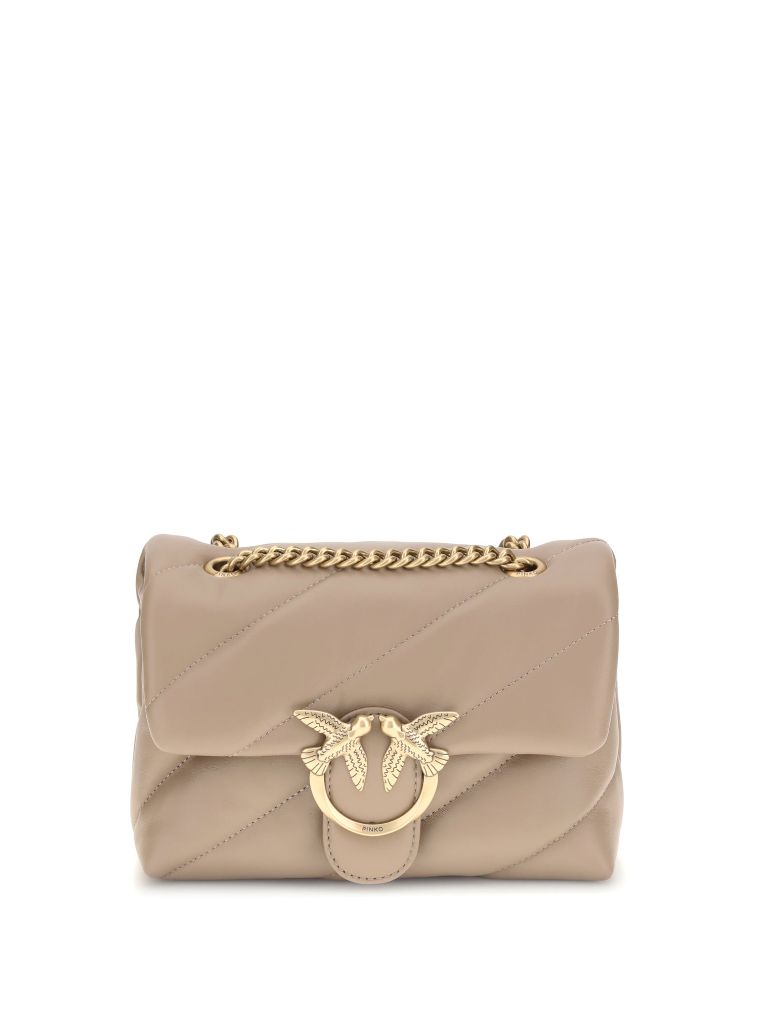 PINKO OS love mini puff shoulder bag