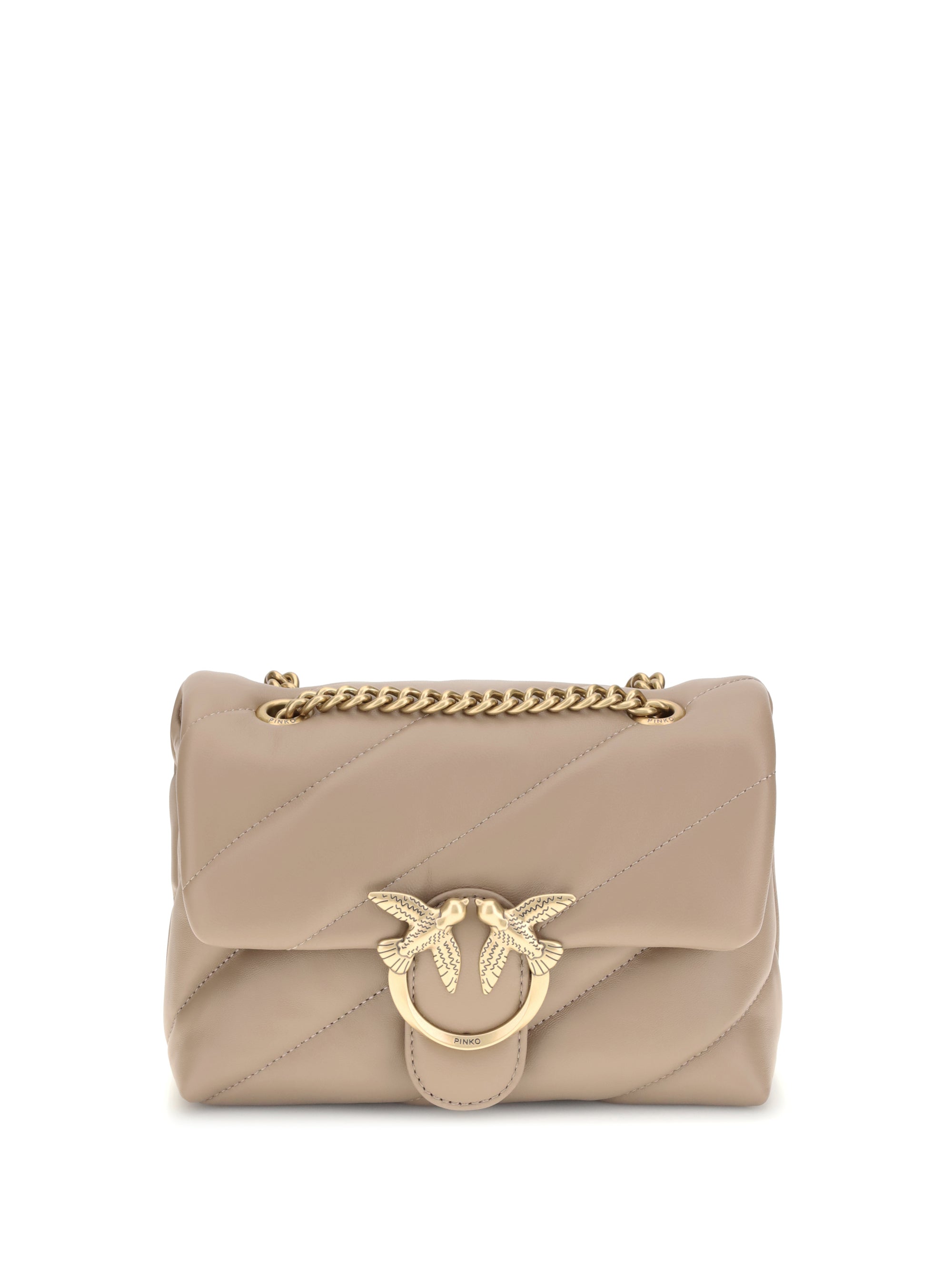 PINKO OS love mini puff shoulder bag
