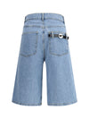 denim shorts