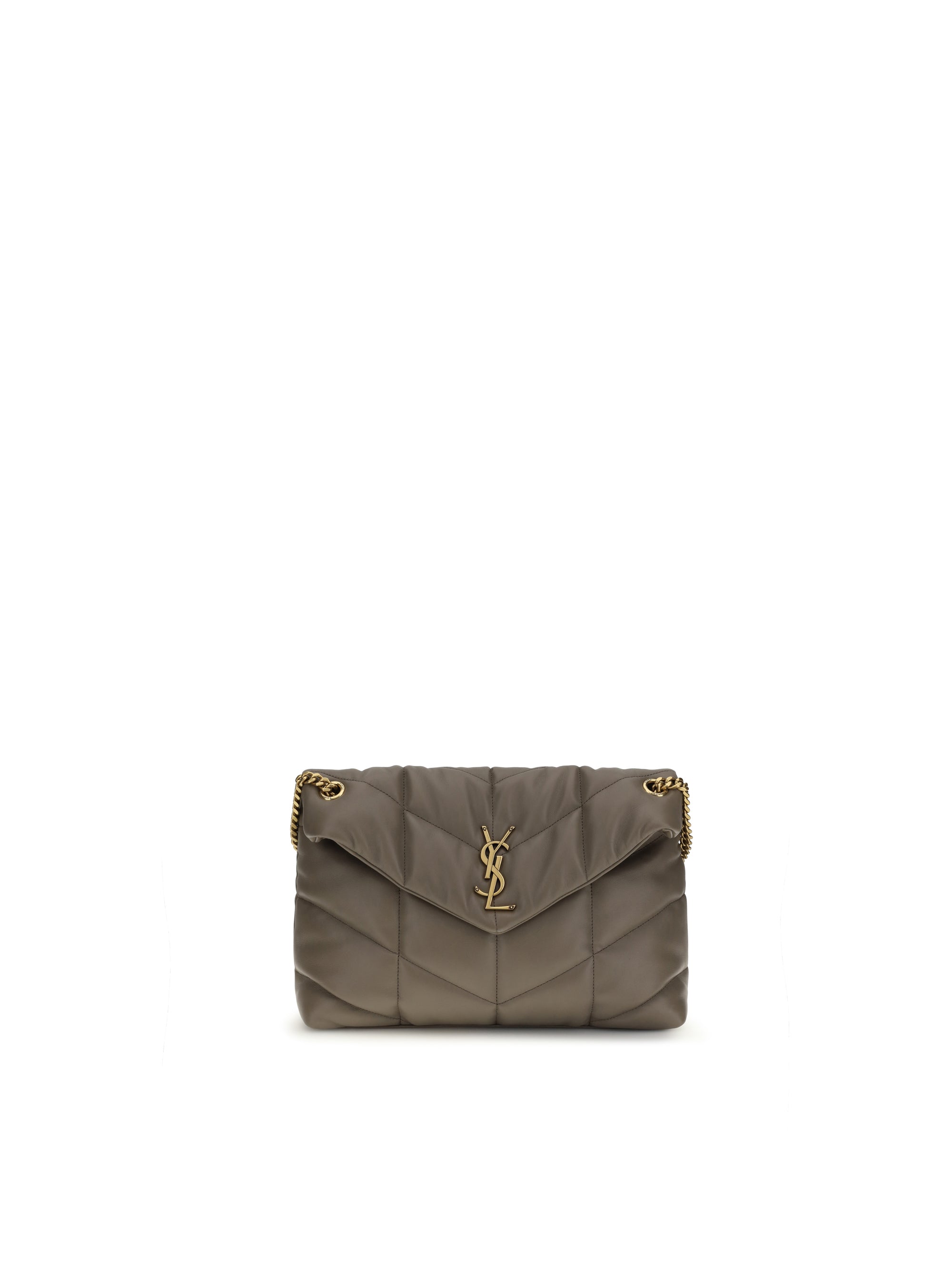 loulou medium leather shoulder bag