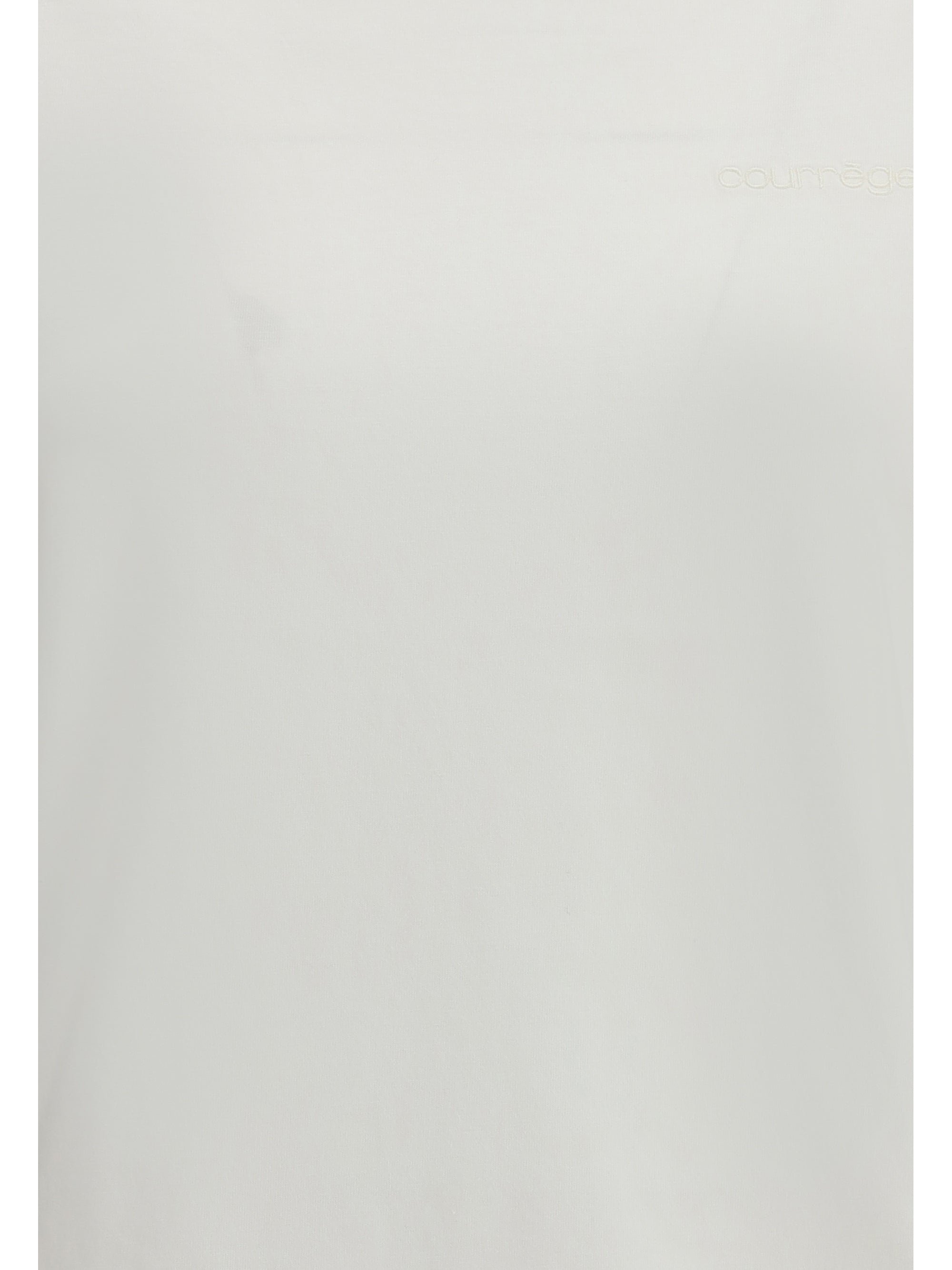 COURRÈGES M embroidered logo t-shirt