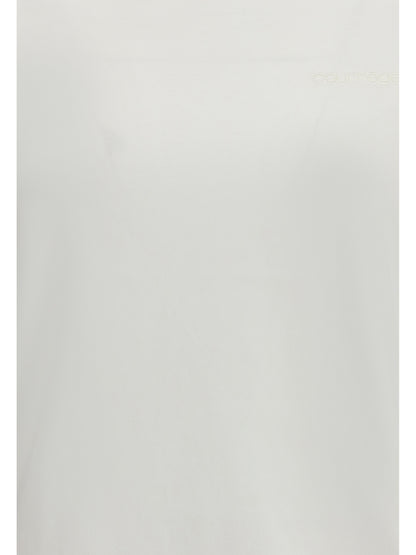 COURRÈGES M embroidered logo t-shirt
