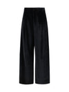 danielle wide-leg velvet pants
