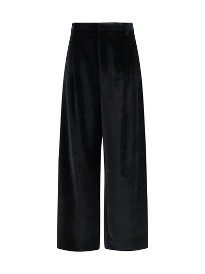 danielle wide-leg velvet pants