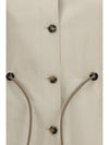 carezza jacket in linen and silk blend