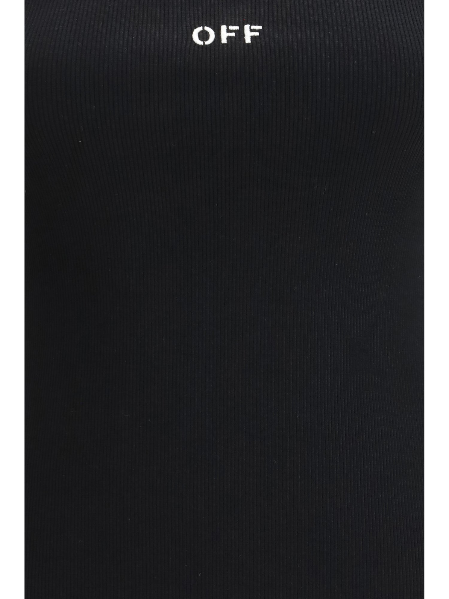 OFF-WHITE 38 off stamp rib tank top
