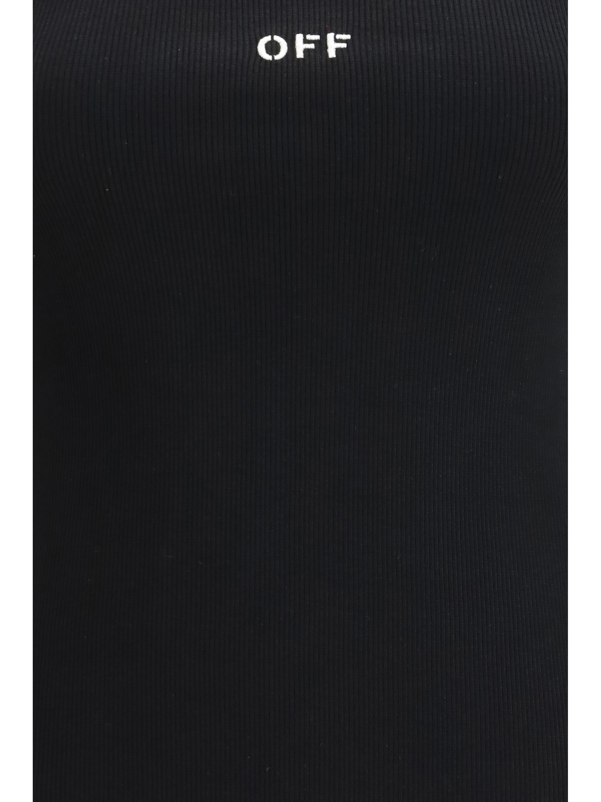 OFF-WHITE 38 off stamp rib tank top