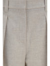 wool and cashmere tailored pants