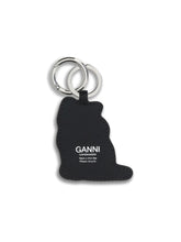 GANNI OS kitty keyring