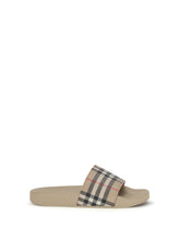 BURBERRY 36 check slippers