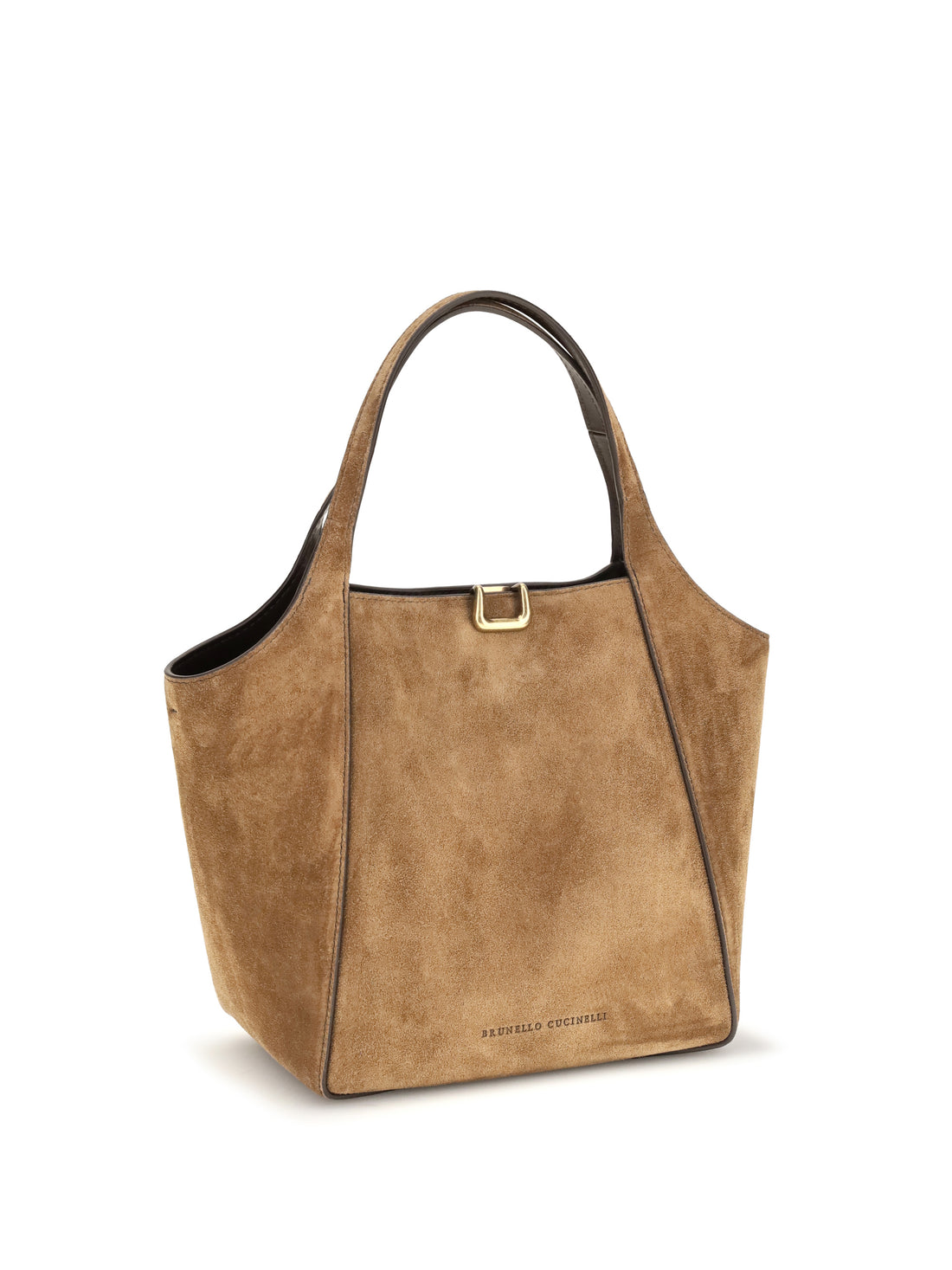 BRUNELLO CUCINELLI OS small sartorial suede bucket bag