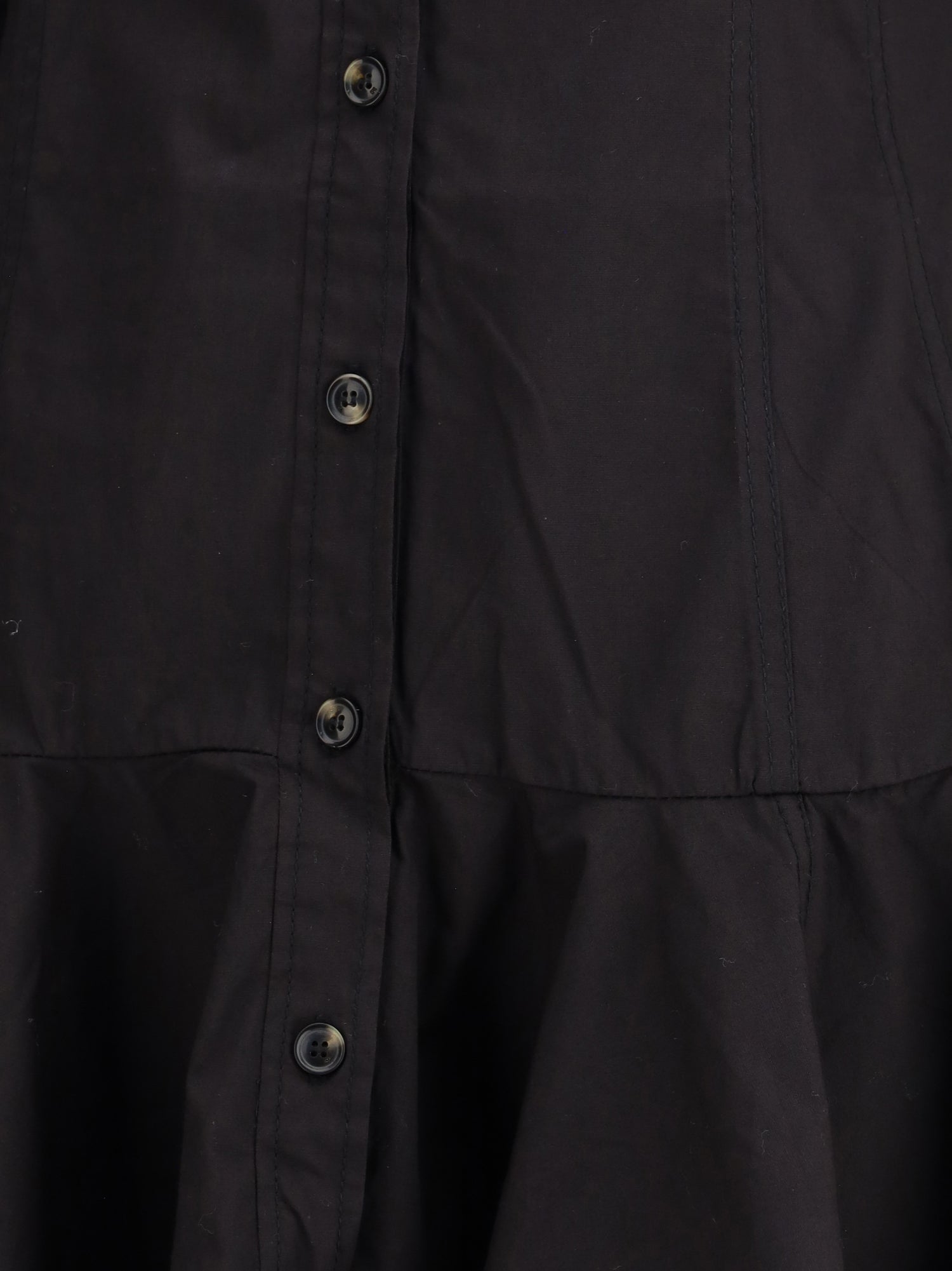 GANNI 36 short chemisier dress