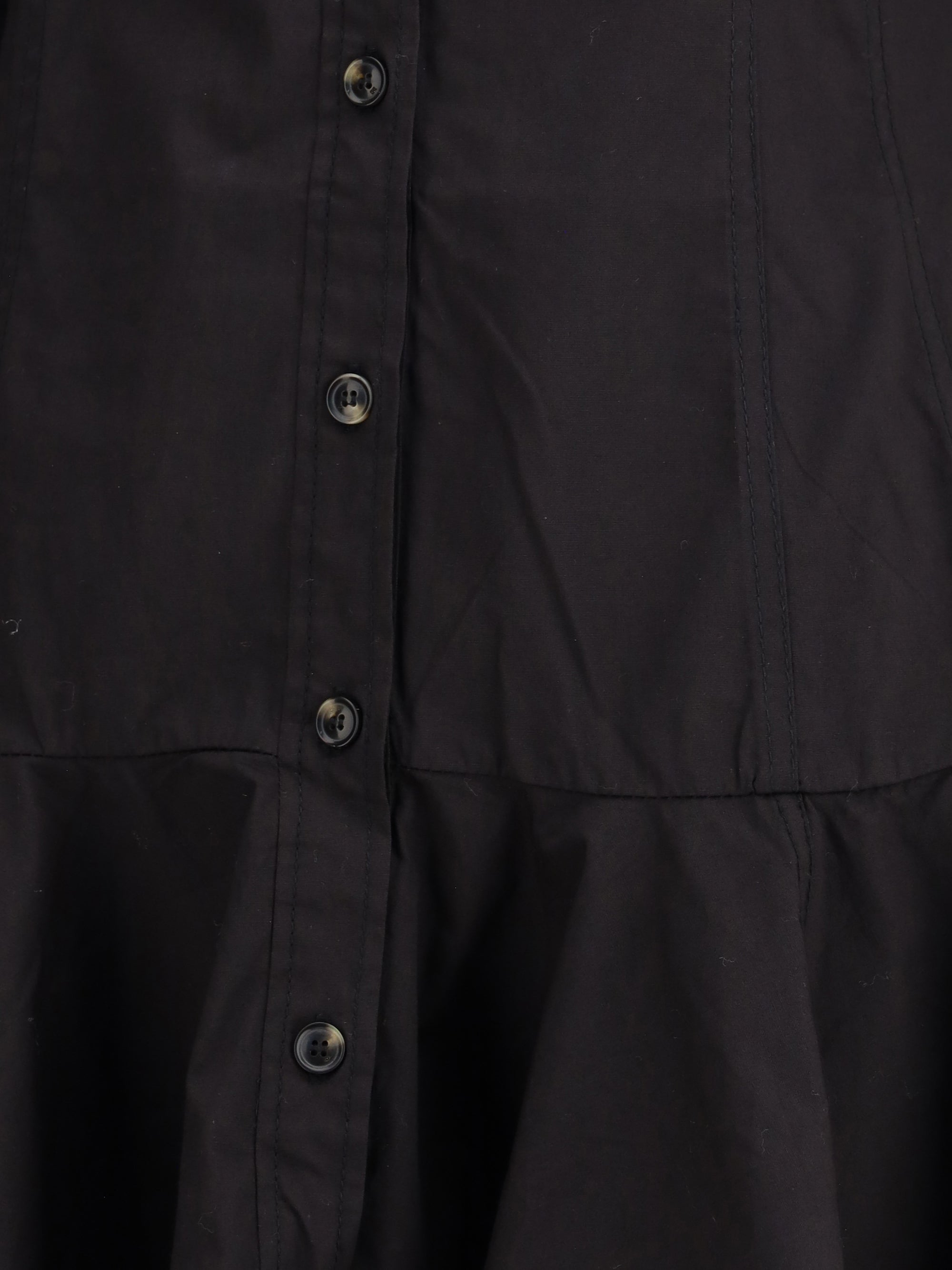 GANNI 36 short chemisier dress