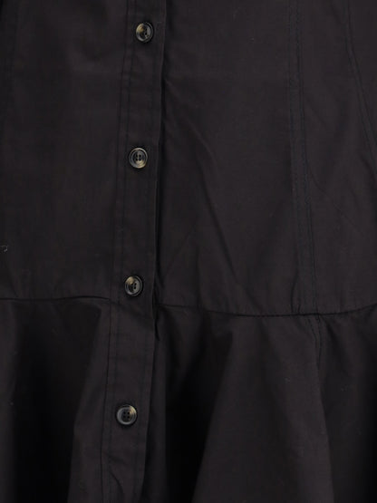 GANNI 36 short chemisier dress