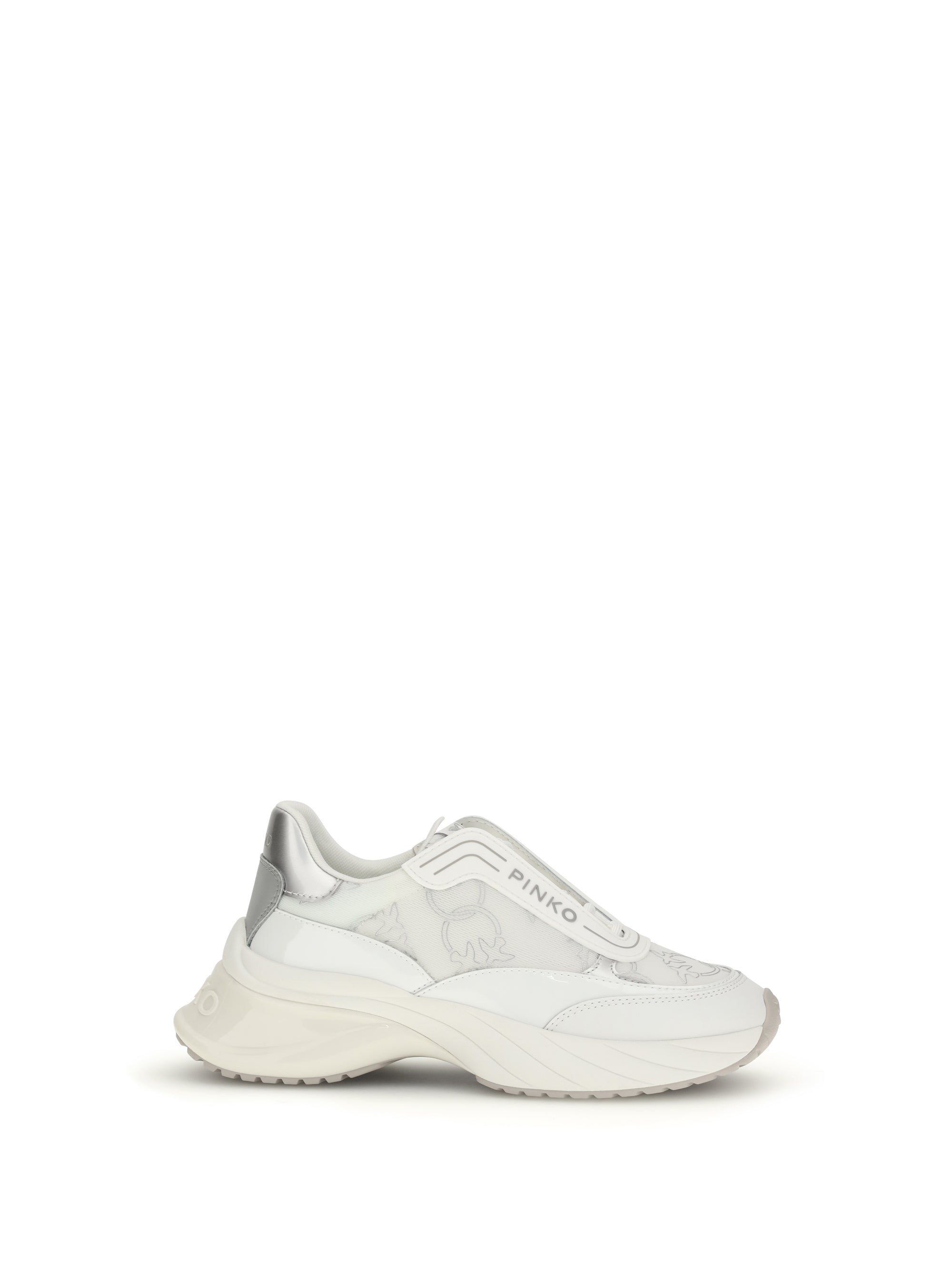 PINKO 36 ariel 19 leather sneakers