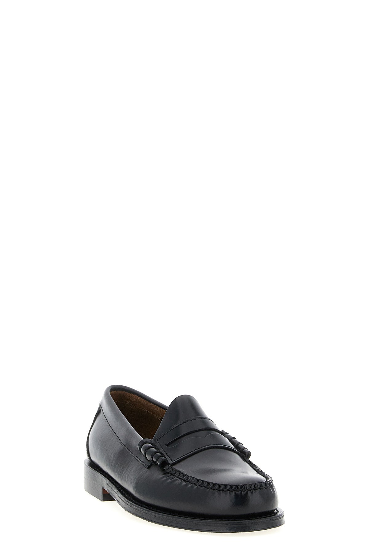 weejuns larson loafers in shiny leather