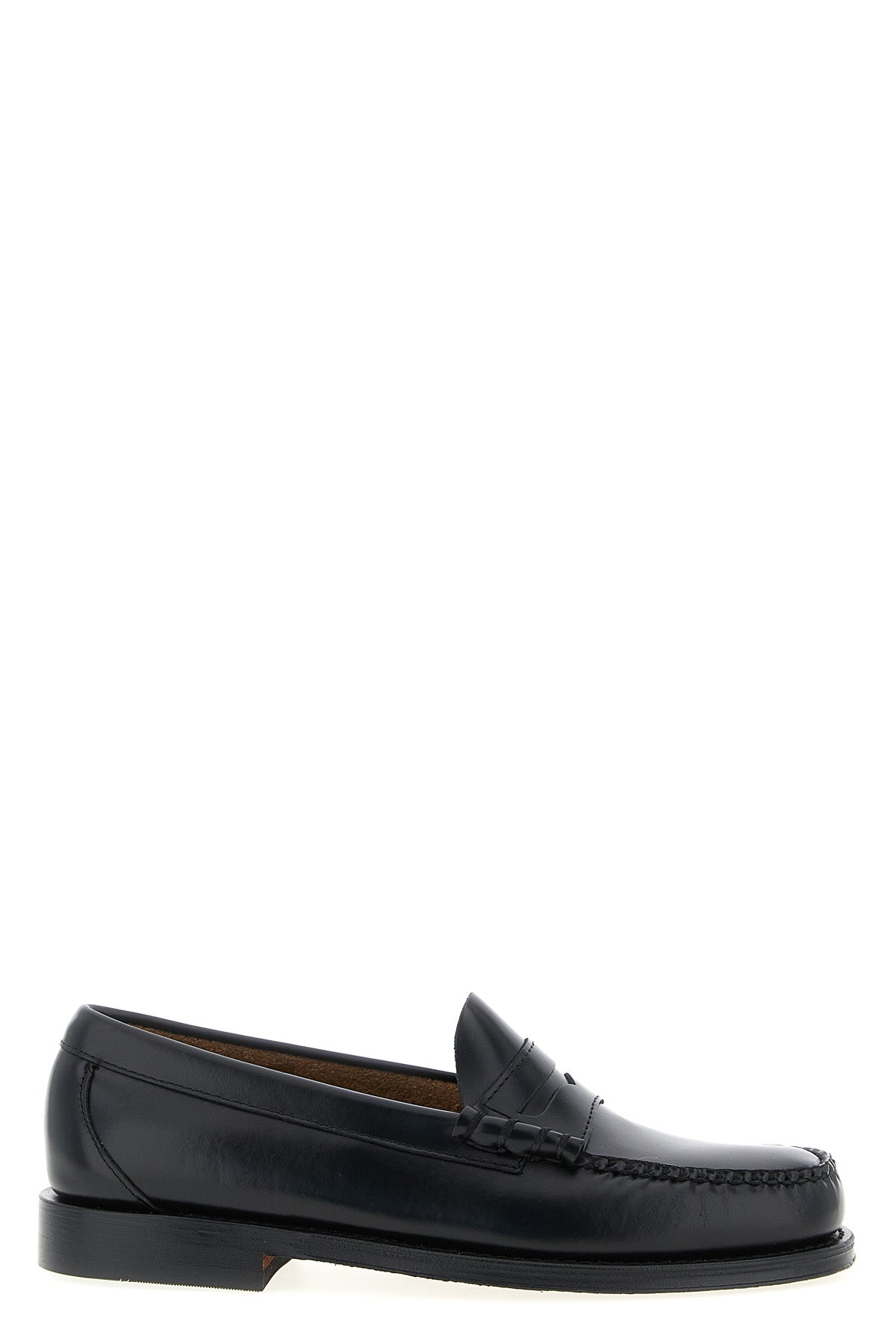 weejuns larson loafers in shiny leather