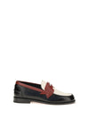 plato leather loafers