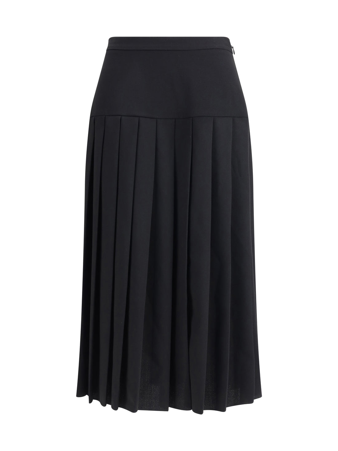ALESSANDRA RICH 40 pleated midi skirt