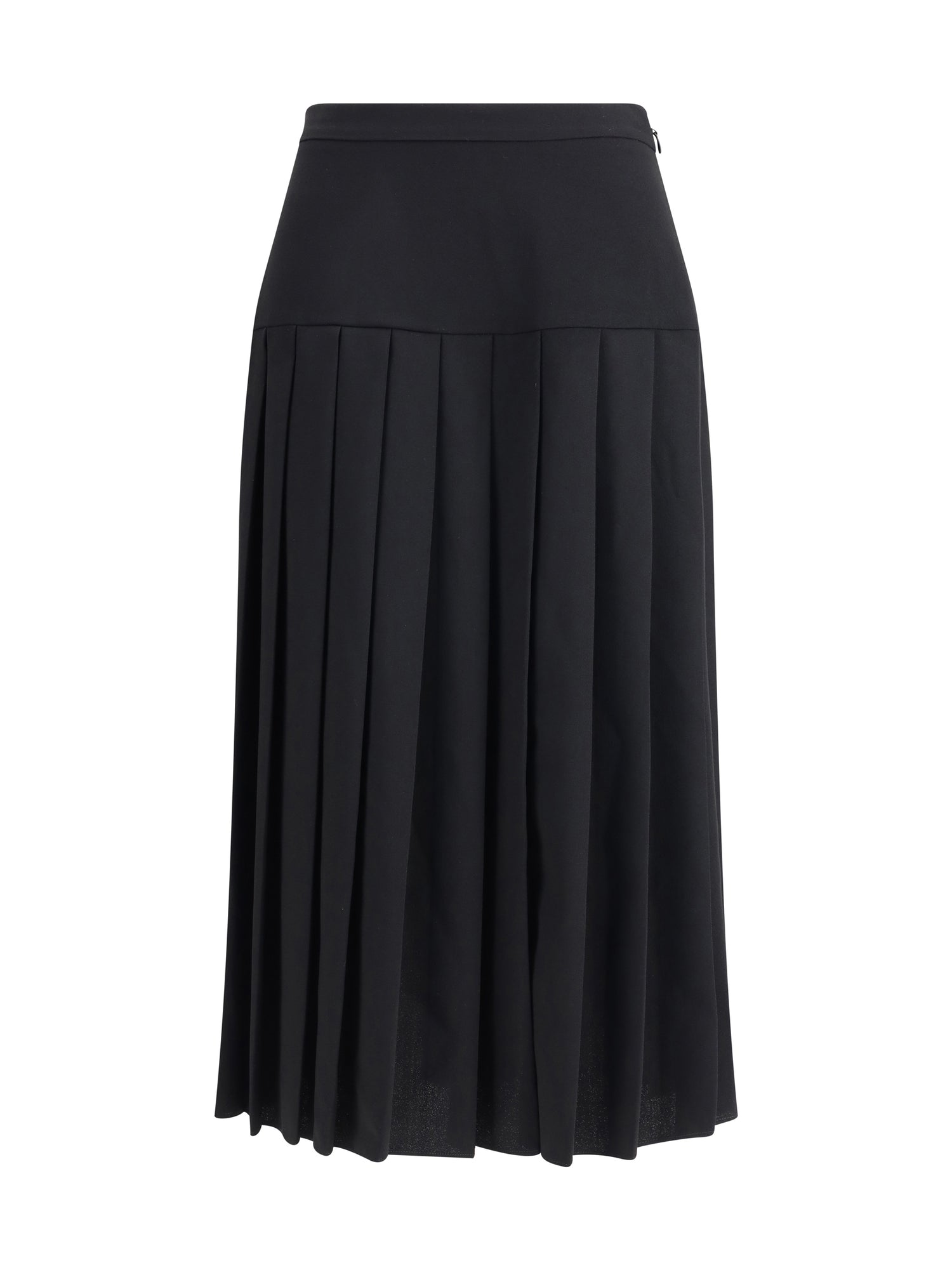 ALESSANDRA RICH 40 pleated midi skirt