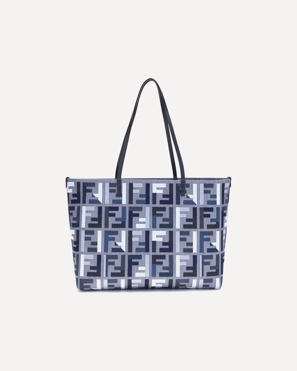 Fendi Large Roll Tote Bag Blue