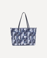 Fendi Large Roll Tote Bag Blue