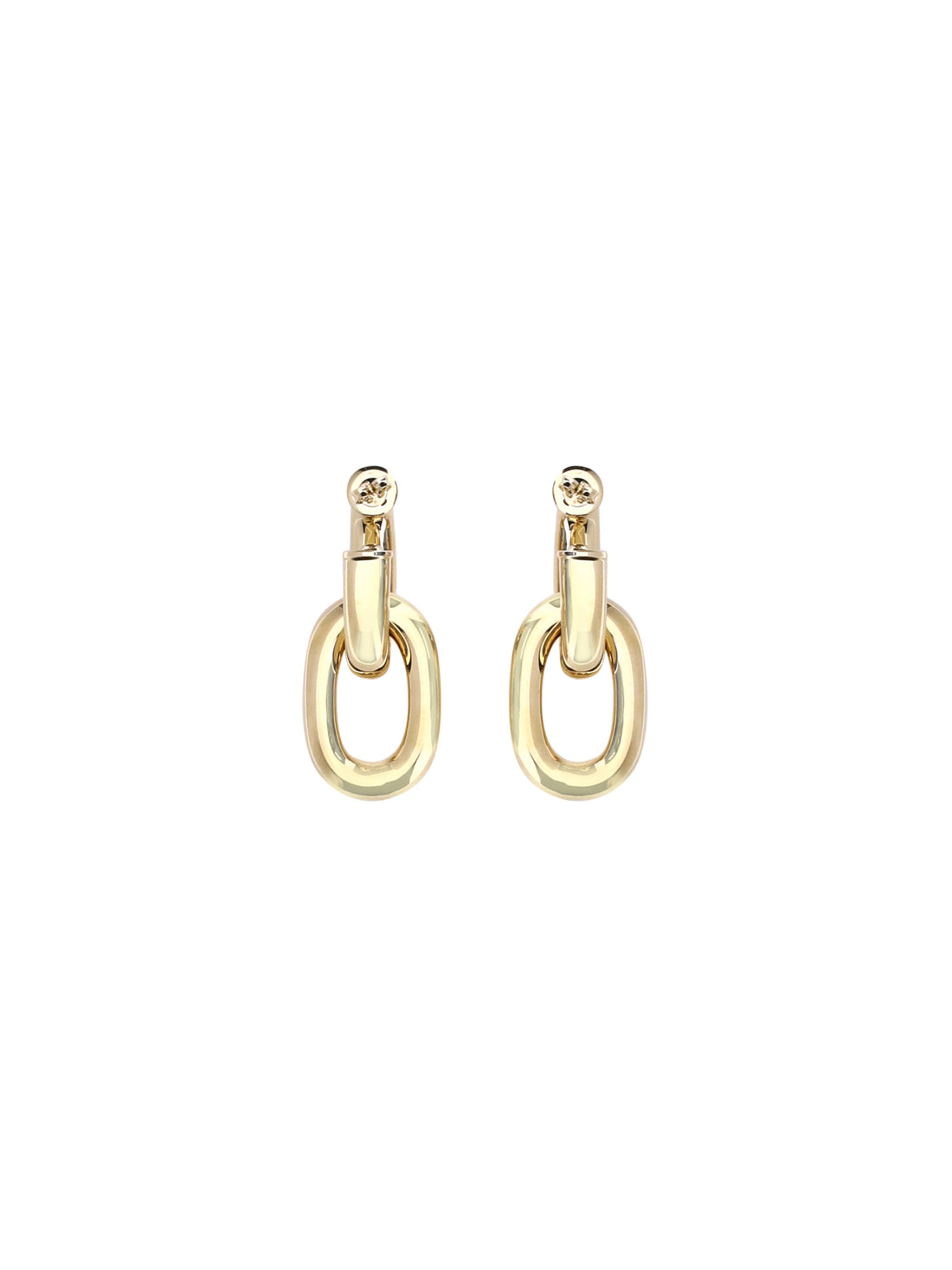 RABANNE OS double xl link earrings