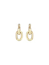 double xl link earrings