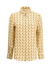 VALENTINO 44 silk crepe de chine shirt