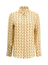 VALENTINO 44 silk crepe de chine shirt