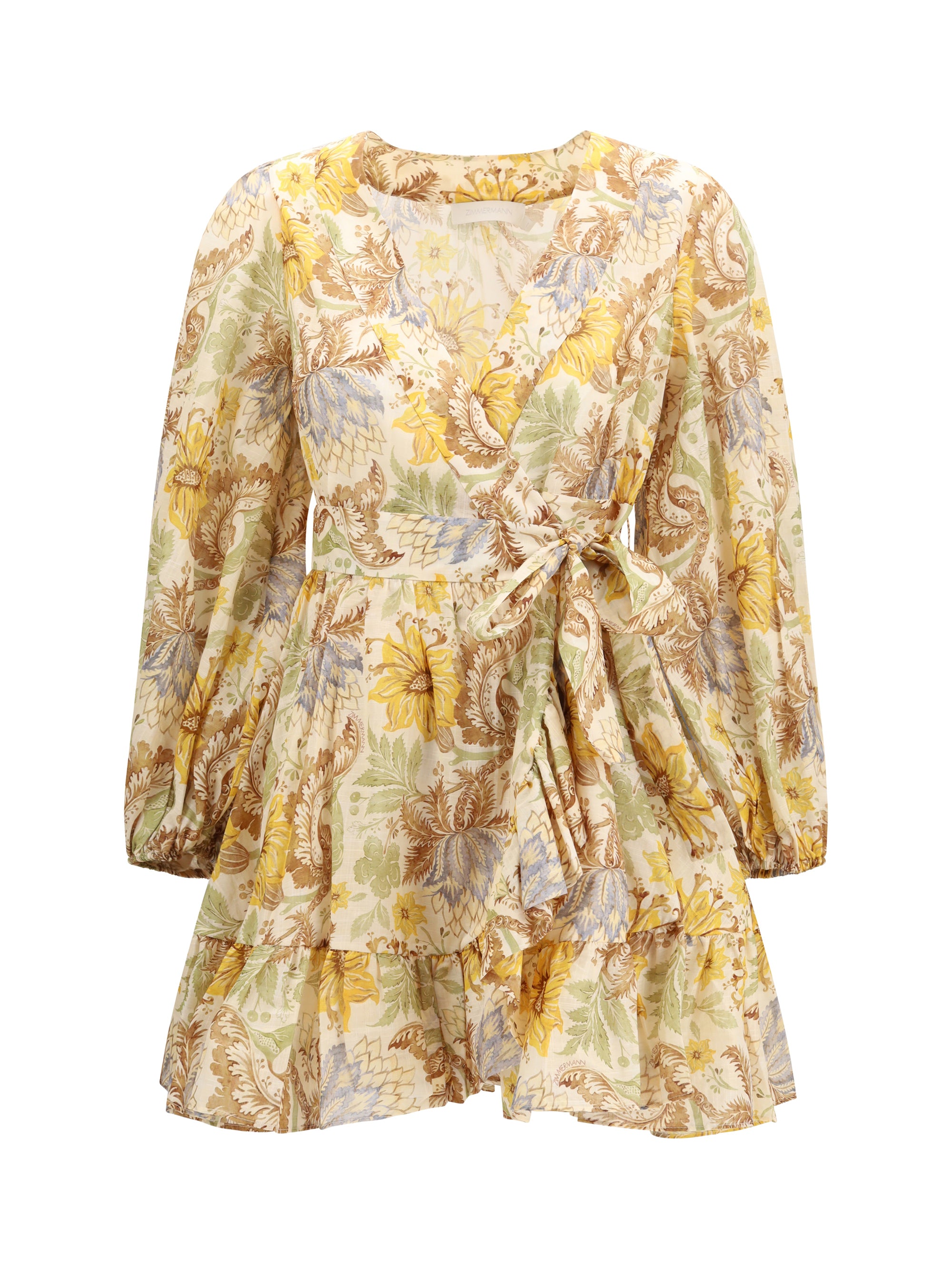 daylight wrap mini dress
