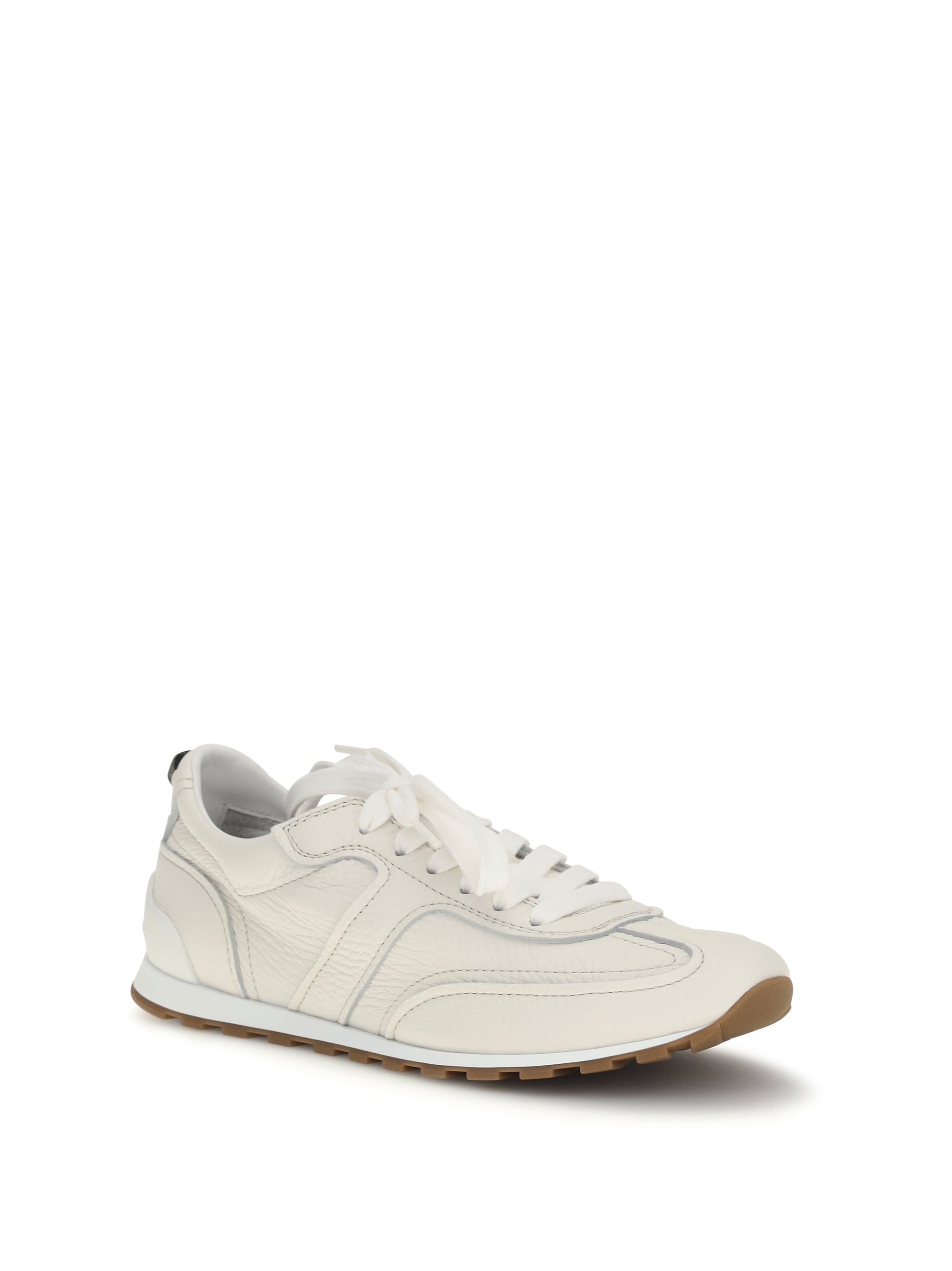 leather sneakers