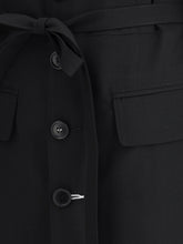 MM6 40 wool trenchcoat