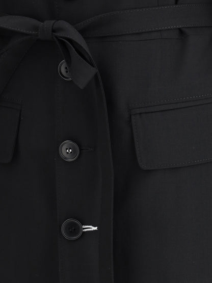 MM6 40 wool trenchcoat