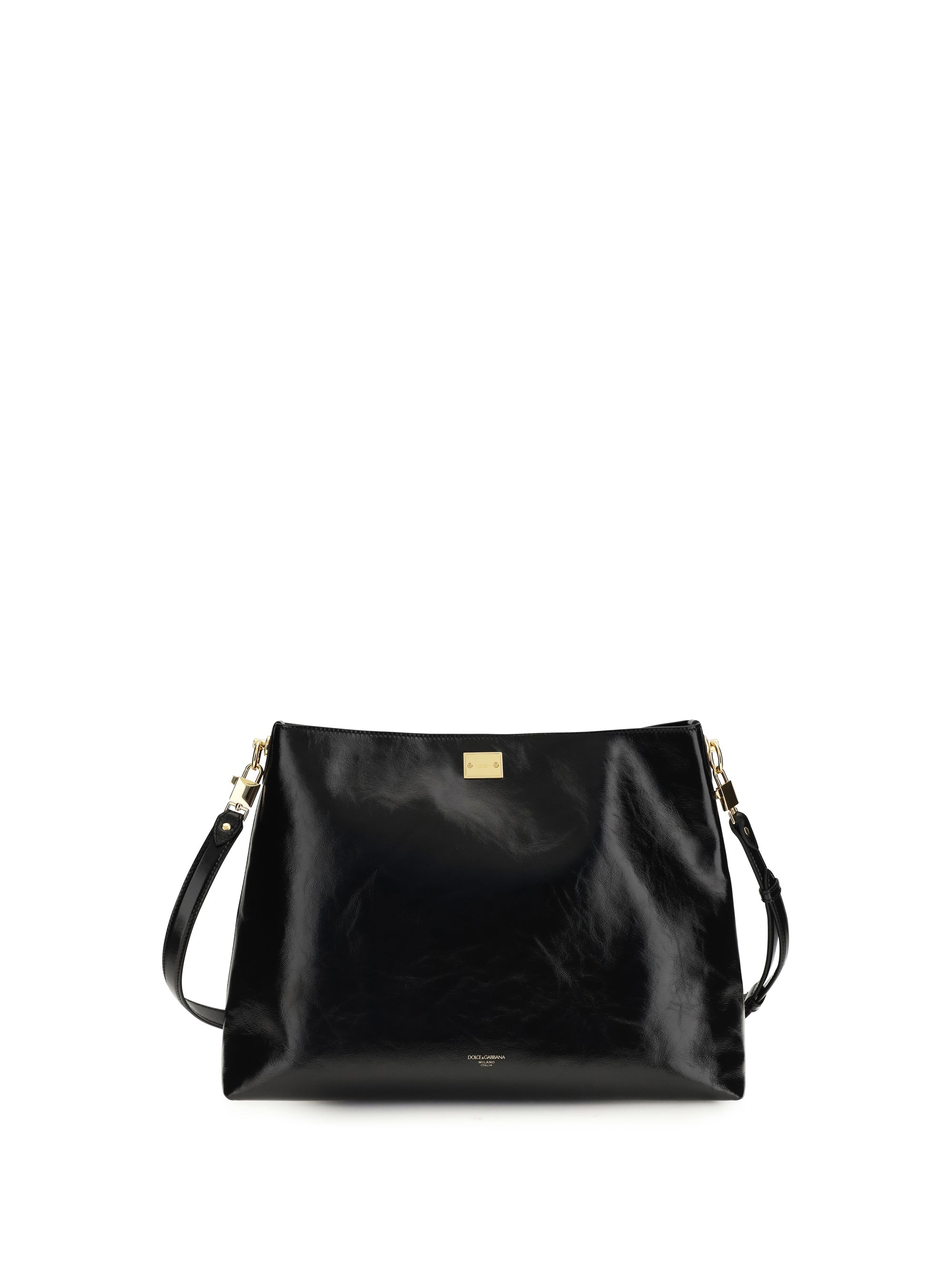 large vittoria leather shoulder bag