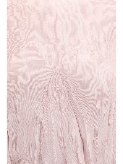 GONGDID DESIGN OS short-sleeved pleated top