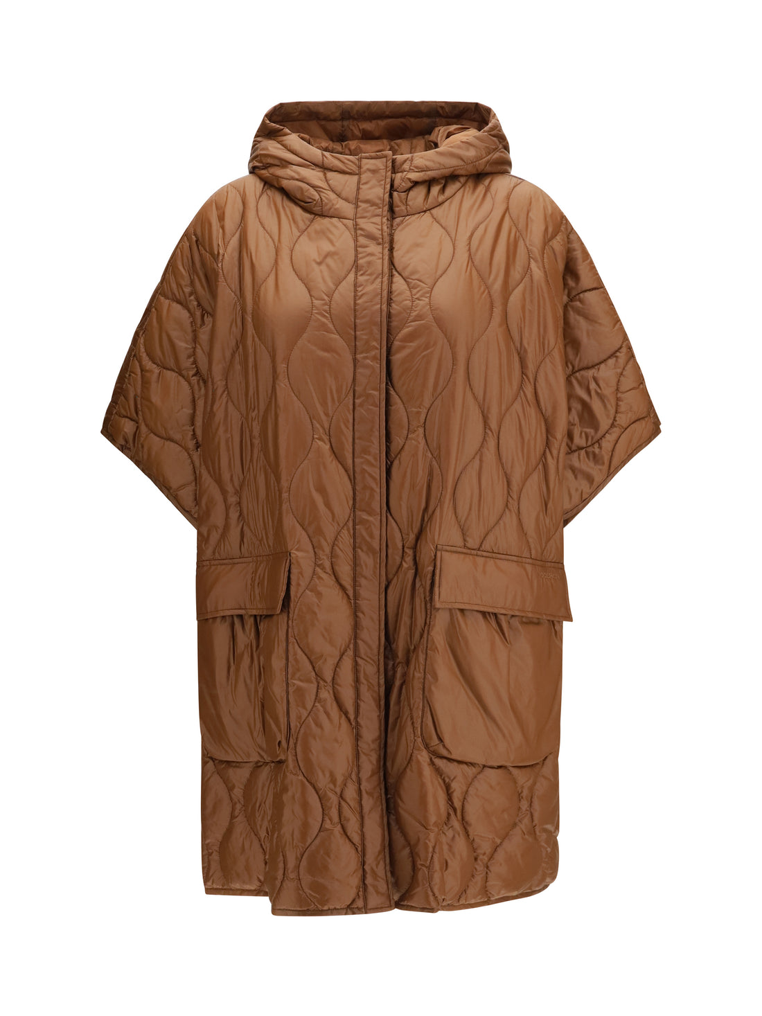 WOOLRICH S-M quilted urban light nylon cape