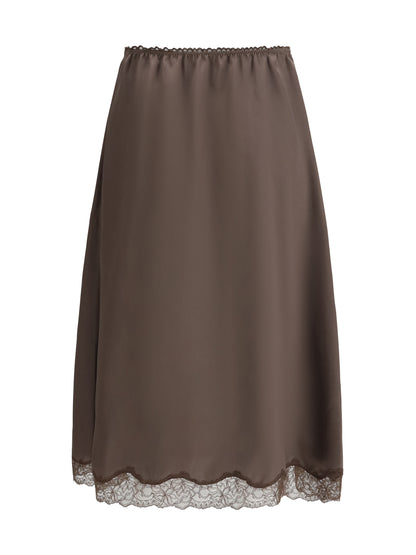 MAGDA BUTRYM 38 silk lace petticoat skirt