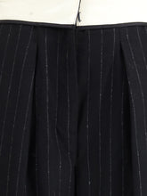 FORTE_FORTE I sartorial high-waisted pinstripe wool-blend trousers