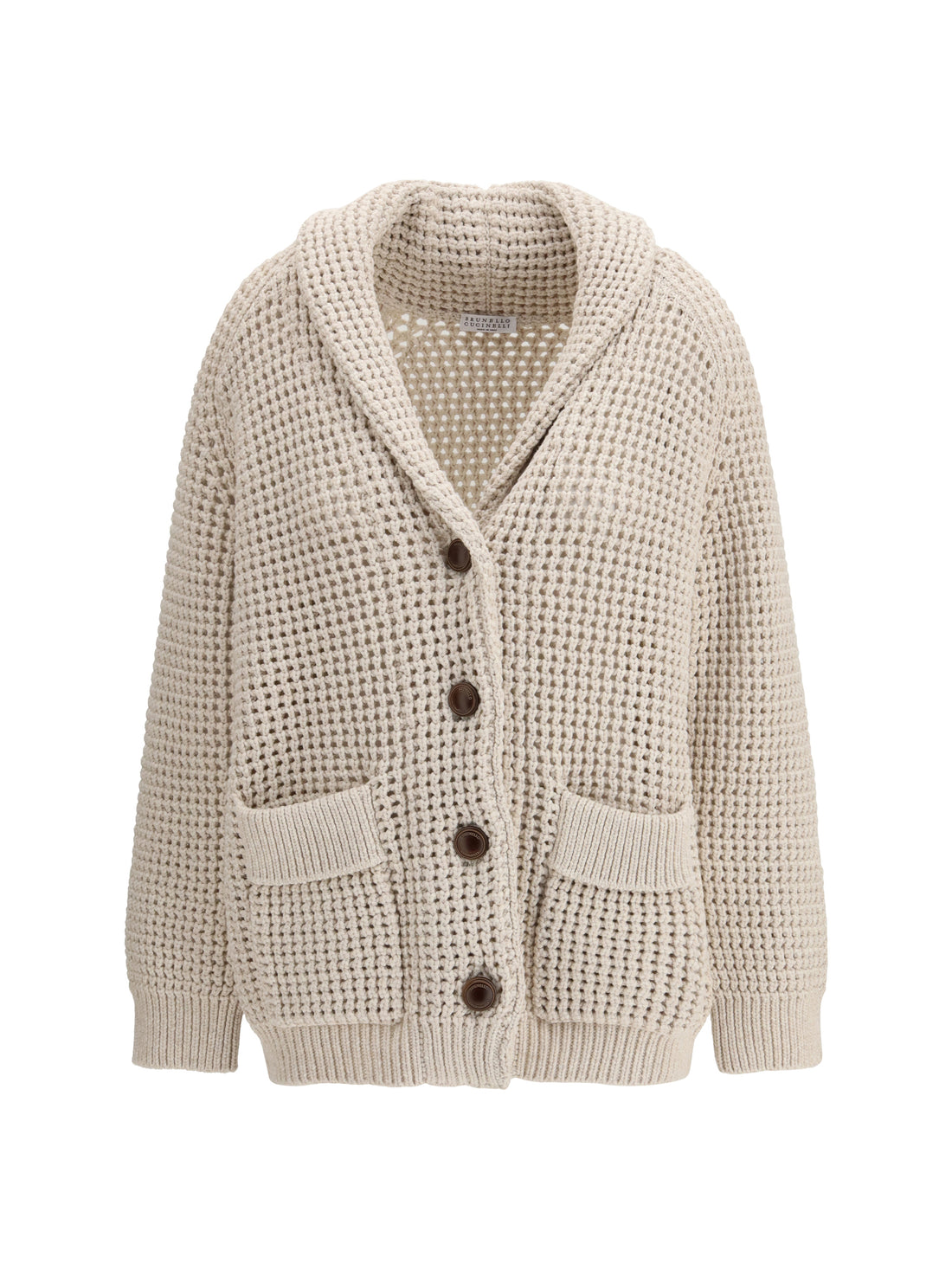 BRUNELLO CUCINELLI S cotton feather cardigan
