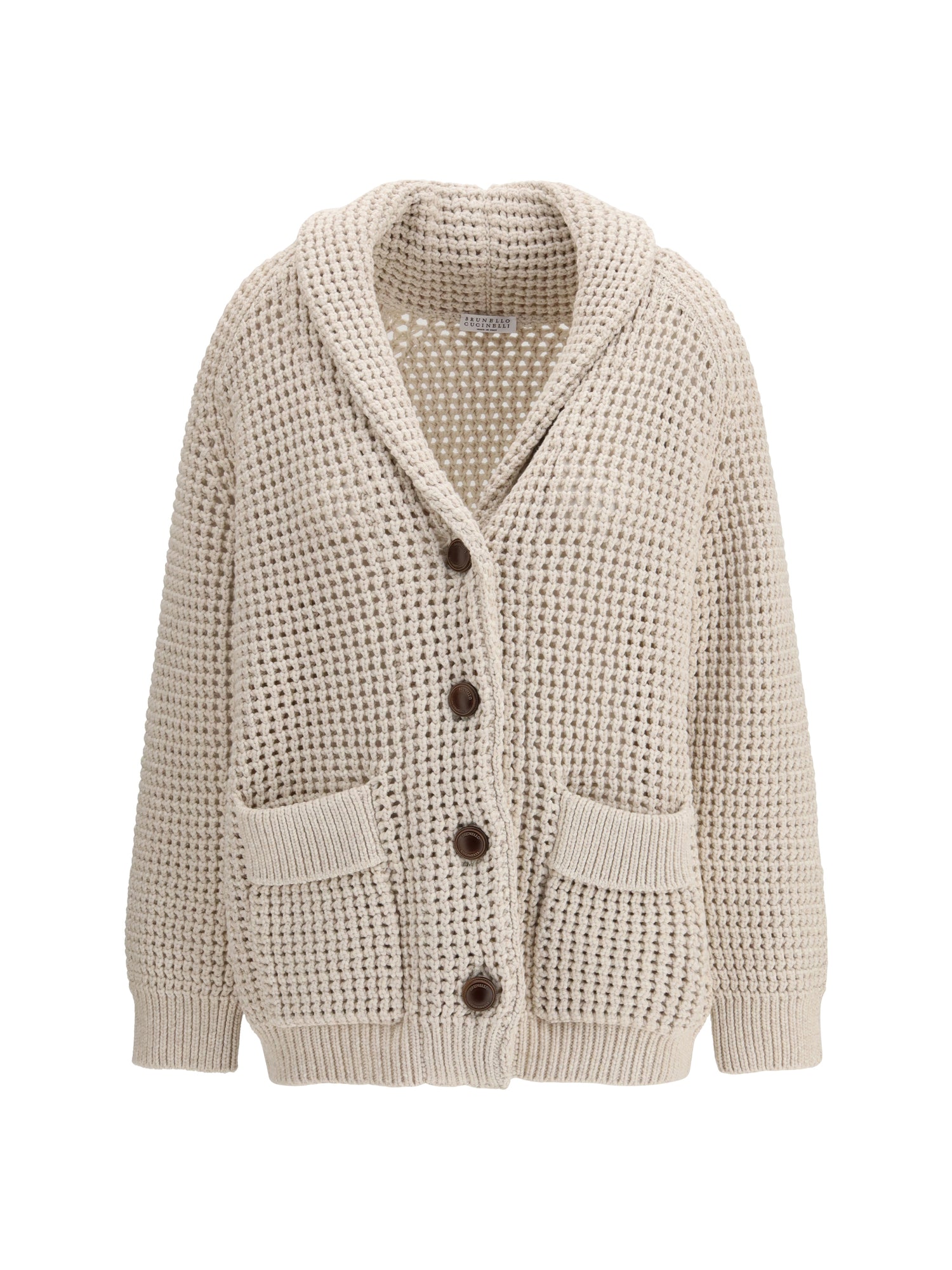 BRUNELLO CUCINELLI S cotton feather cardigan