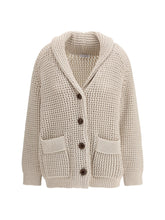 BRUNELLO CUCINELLI S cotton feather cardigan
