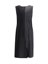 MARGIELA 42 virgin wool midi dress
