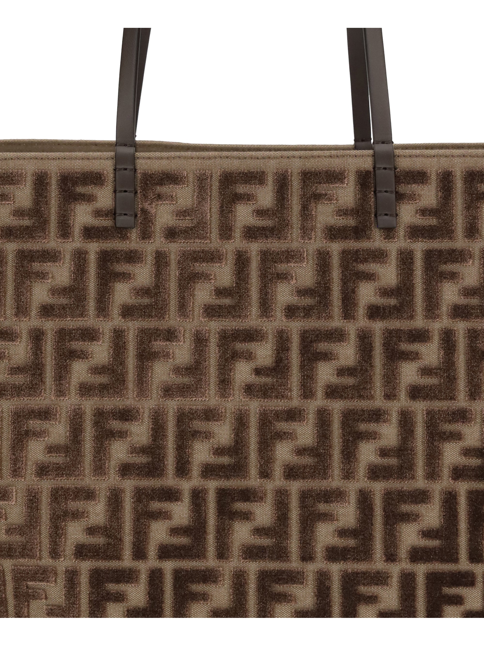 FENDI OS ff logos tote bag
