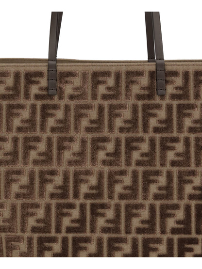 FENDI OS ff logos tote bag
