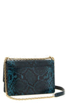 furla 1927 mini crossbody bag in python-printed leather