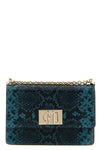 furla 1927 mini crossbody bag in python-printed leather
