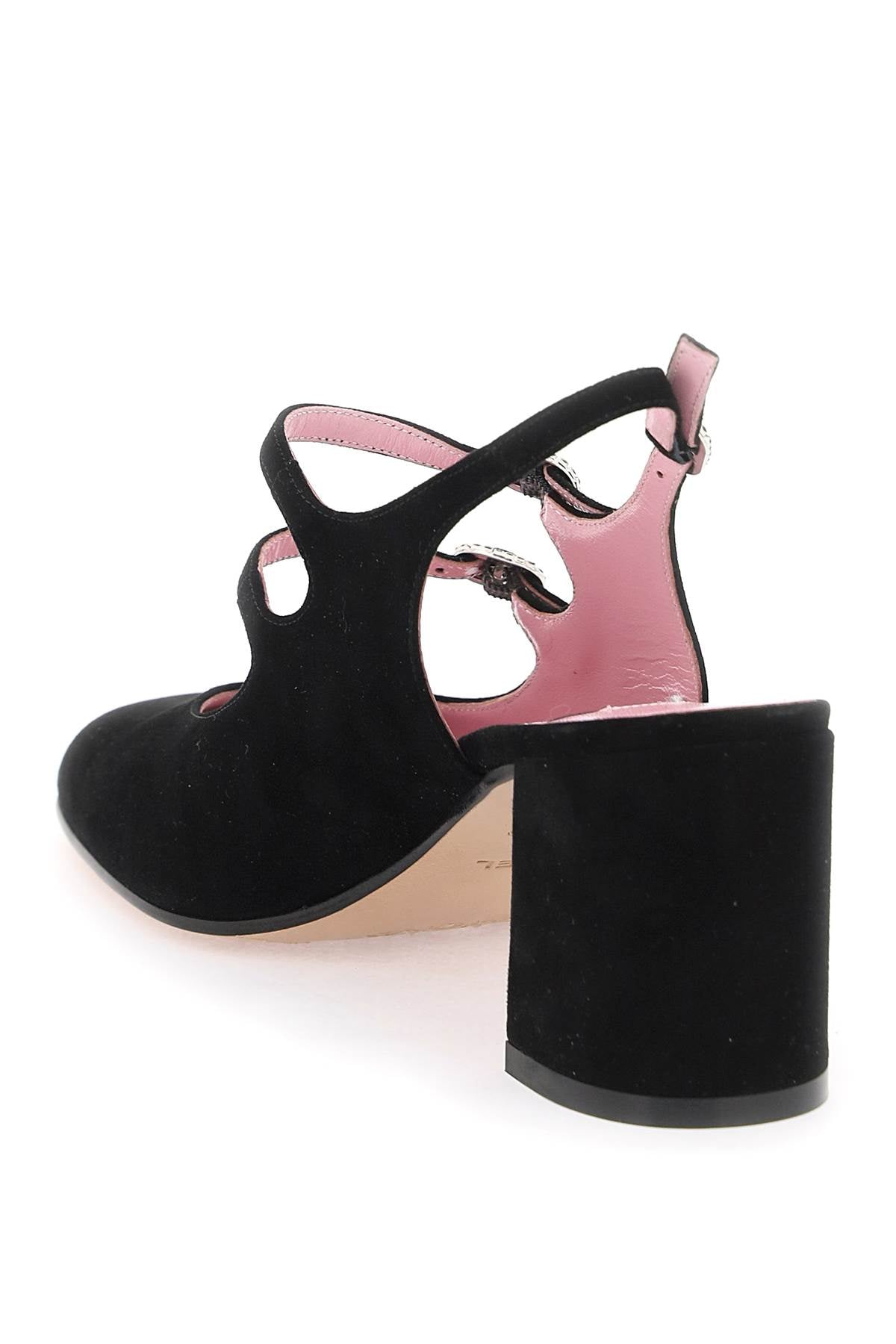 suede banana slingback mary jane